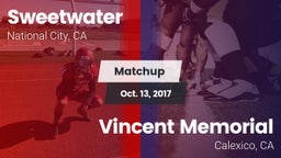 Matchup: Sweetwater High vs. Vincent Memorial  2017