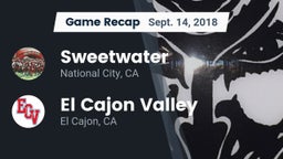 Recap: Sweetwater  vs. El Cajon Valley  2018