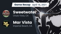 Recap: Sweetwater  vs. Mar Vista  2021