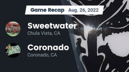 Recap: Sweetwater  vs. Coronado  2022