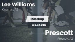 Matchup: Lee Williams High vs. Prescott  2016