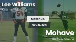 Matchup: Lee Williams High vs. Mohave  2016