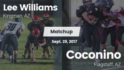 Matchup: Lee Williams High vs. Coconino  2017