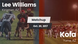 Matchup: Lee Williams High vs. Kofa  2017