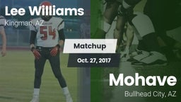Matchup: Lee Williams High vs. Mohave  2017