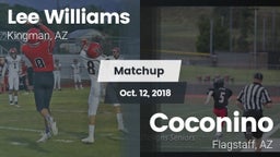 Matchup: Lee Williams High vs. Coconino  2018