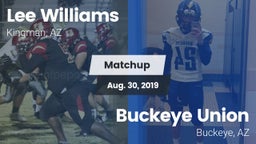 Matchup: Lee Williams High vs. Buckeye Union  2019