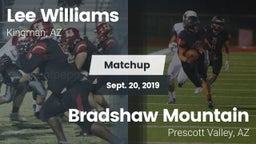 Matchup: Lee Williams High vs. Bradshaw Mountain  2019