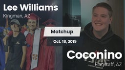 Matchup: Lee Williams High vs. Coconino  2019