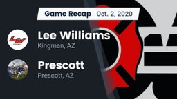 Recap: Lee Williams  vs. Prescott  2020