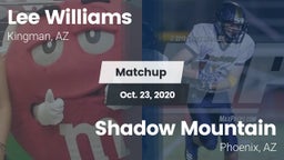 Matchup: Lee Williams High vs. Shadow Mountain  2020