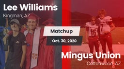 Matchup: Lee Williams High vs. Mingus Union  2020