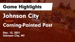 Johnson City  vs Corning-Painted Post  Game Highlights - Dec. 13, 2021
