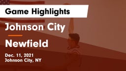 Johnson City  vs Newfield  Game Highlights - Dec. 11, 2021