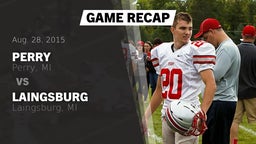 Recap: Perry  vs. Laingsburg  2015