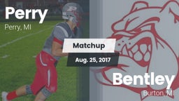 Matchup: Perry  vs. Bentley  2017