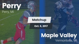 Matchup: Perry  vs. Maple Valley  2017
