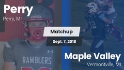 Matchup: Perry  vs. Maple Valley  2018