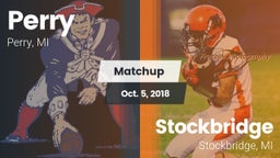 Matchup: Perry  vs. Stockbridge  2018
