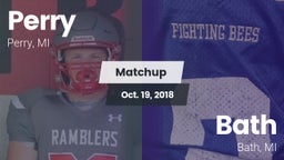 Matchup: Perry  vs. Bath  2018