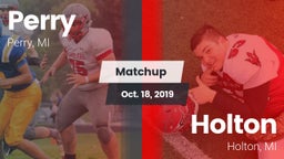 Matchup: Perry  vs. Holton  2019