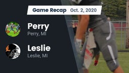 Recap: Perry  vs. Leslie  2020