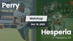 Matchup: Perry  vs. Hesperia  2020