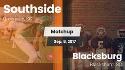 Matchup: Southside High vs. Blacksburg  2017