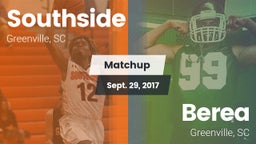 Matchup: Southside High vs. Berea  2017