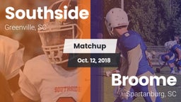 Matchup: Southside High vs. Broome  2018