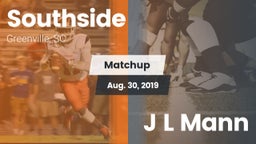 Matchup: Southside High vs. J L Mann 2019
