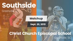 Matchup: Southside High vs. Christ Church Episcopal School 2019
