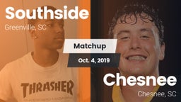 Matchup: Southside High vs. Chesnee  2019