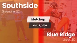 Matchup: Southside High vs. Blue Ridge  2020