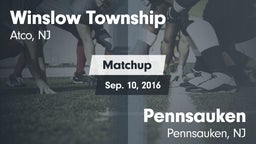 Matchup: Winslow Township vs. Pennsauken  2016