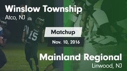 Matchup: Winslow Township vs. Mainland Regional  2016