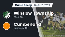 Recap: Winslow Township  vs. Cumberland  2017