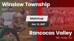 Matchup: Winslow Township vs. Rancocas Valley  2017