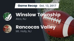 Recap: Winslow Township  vs. Rancocas Valley  2017