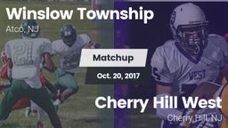 Matchup: Winslow Township vs. Cherry Hill West  2017