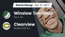 Recap: Winslow Township  vs. Clearview  2017
