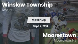 Matchup: Winslow Township vs. Moorestown  2018