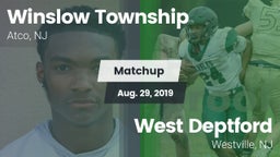Matchup: Winslow Township vs. West Deptford  2019