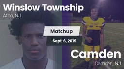 Matchup: Winslow Township vs. Camden  2019