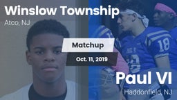 Matchup: Winslow Township vs. Paul VI  2019
