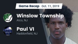 Recap: Winslow Township  vs. Paul VI  2019