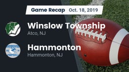 Recap: Winslow Township  vs. Hammonton  2019