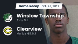 Recap: Winslow Township  vs. Clearview  2019