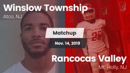Matchup: Winslow Township vs. Rancocas Valley  2019