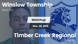 Matchup: Winslow Township vs. Timber Creek Regional  2019